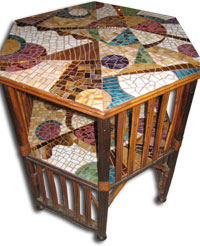 Custom Mosaic Table
